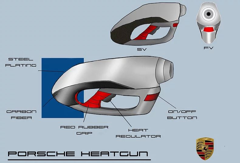 Porsche heatgun